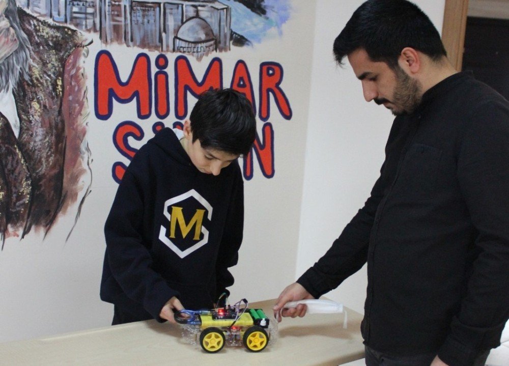 Özel Mimar Sinan Meslek Lısesi Öğrencilerinden Yeni Buluş