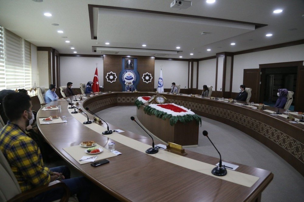 Rektör Şahin: “devamlılığı Olan İşler Üretme Çabasındayız”