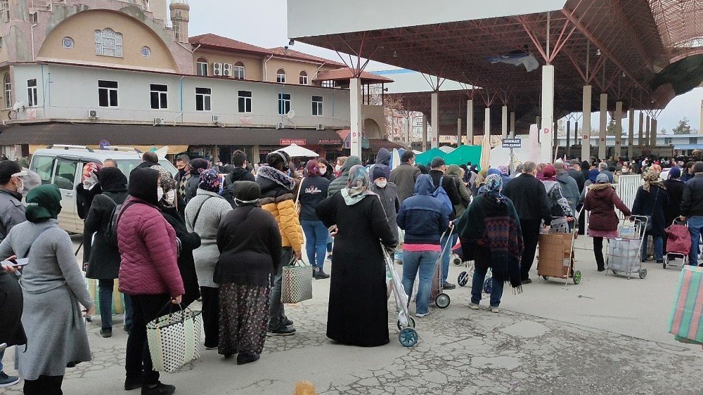 Burdur’da Pazar Girişlerinde Hes Kodu Uygulaması Sonuç Vermeye Başladı