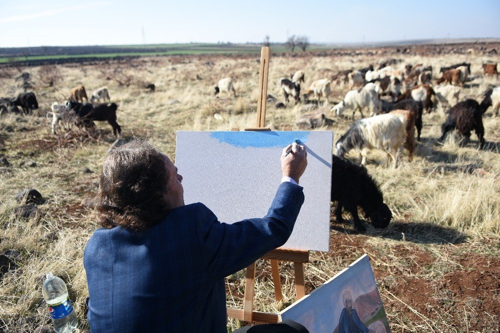 Siverekli Çoban, Usta Ressamlara Taş Çıkartıyor
