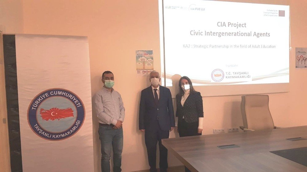 Tavşanlı’da Erasmus Ka2 Gençlik Projesi