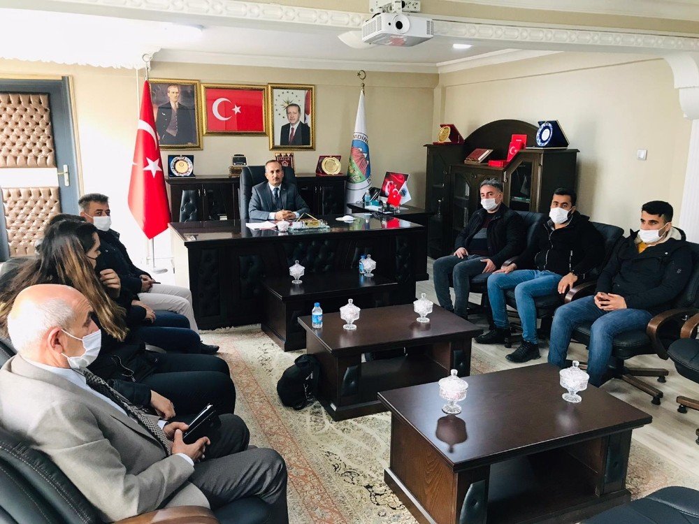 Başkan Saklı Gazetecilerle Bir Araya Geldi