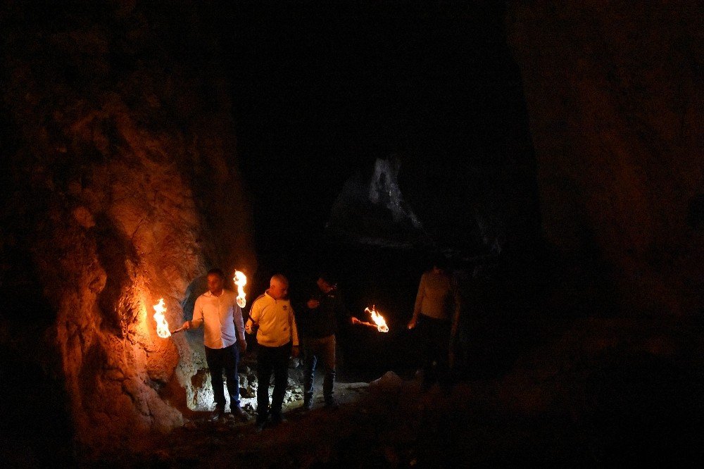 Siverek’te Bizans Döneminden Kalma Mağara Bulundu