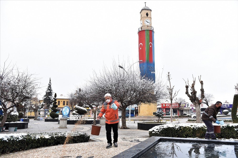 Çorum Belediyesi Sokak Hayvanlarını Unutmadı