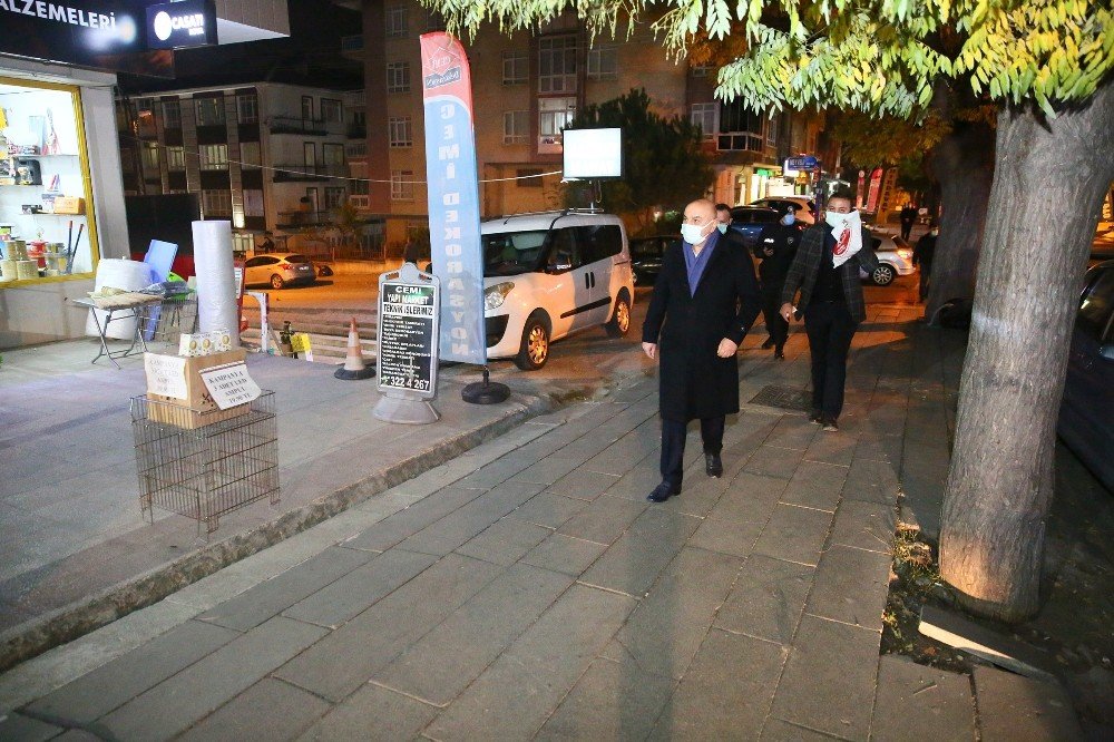 Başkan Altınok’tan Gece Denetimi