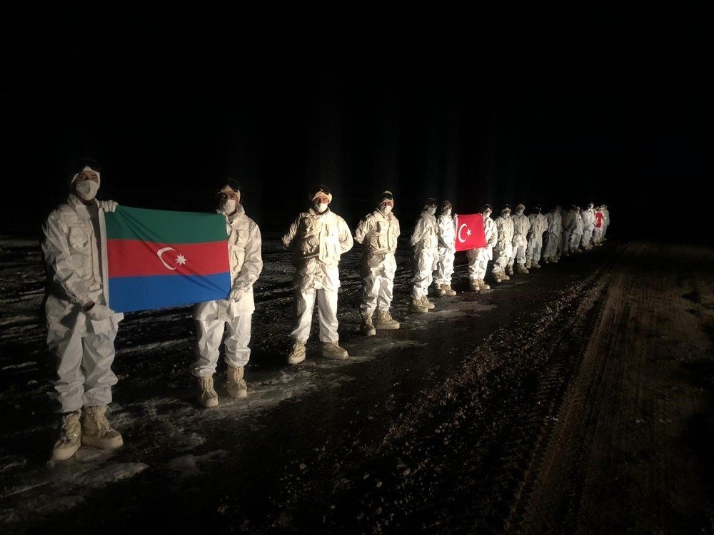 Azerbaycan Askerleri “kış Tatbikatı” İçin Kars’ta