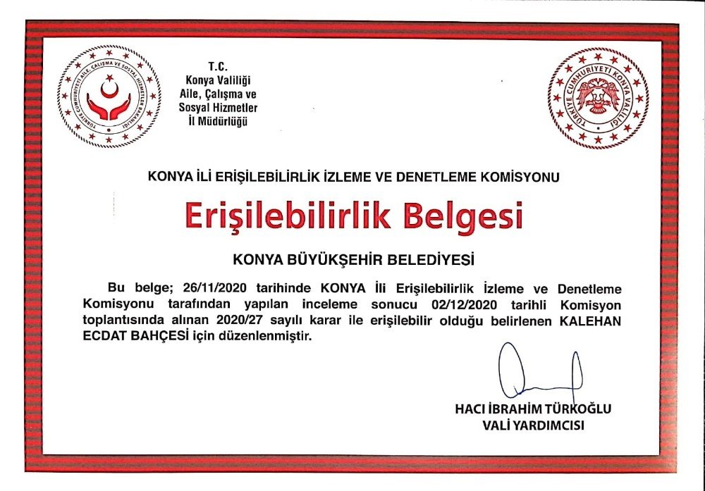 Konya Büyükşehir’den Türkiye’ye Örnek Proje