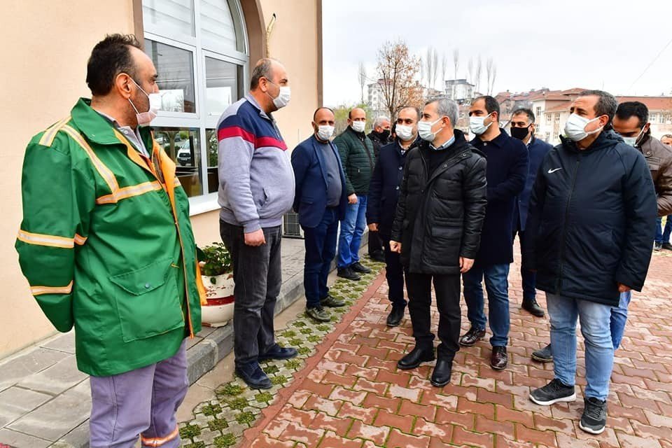 Başkan Çınar, Temizlik Ekipleriyle Bir Araya Geldi