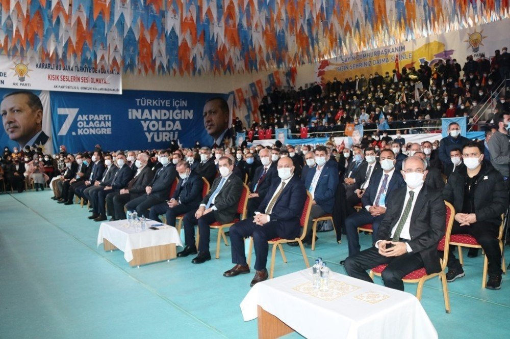 Ak Parti Bitlis İl Başkanlığı 7’nci Olağan Kongresi Yapıldı