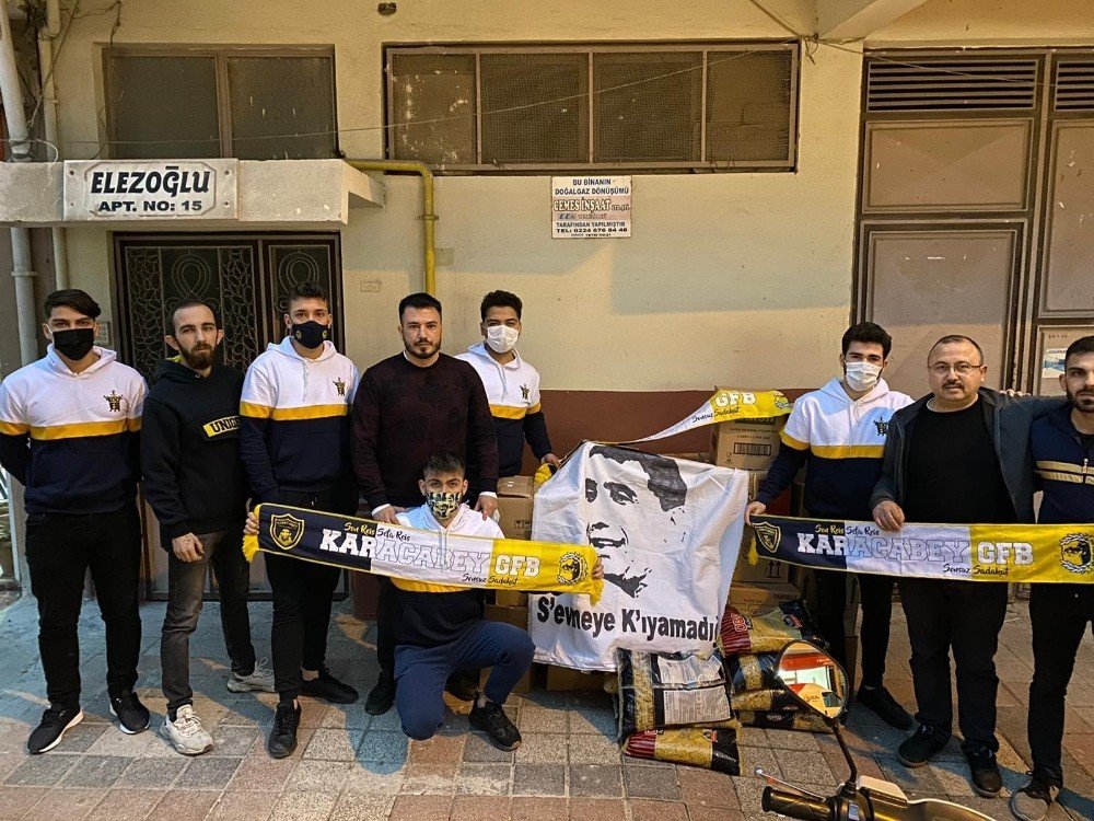 Genç Fenerbahçeliler Erzak Yardımına Devam Ediyor
