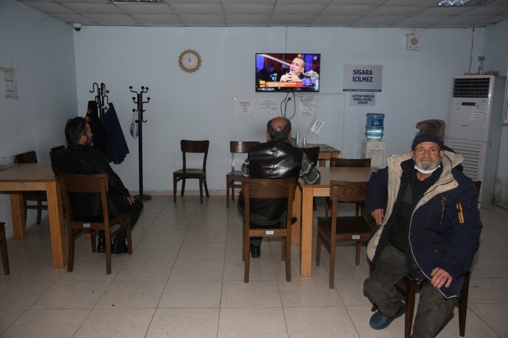 Sokakta Kalanlara Barınma Merkezinde Misafir Ediliyor