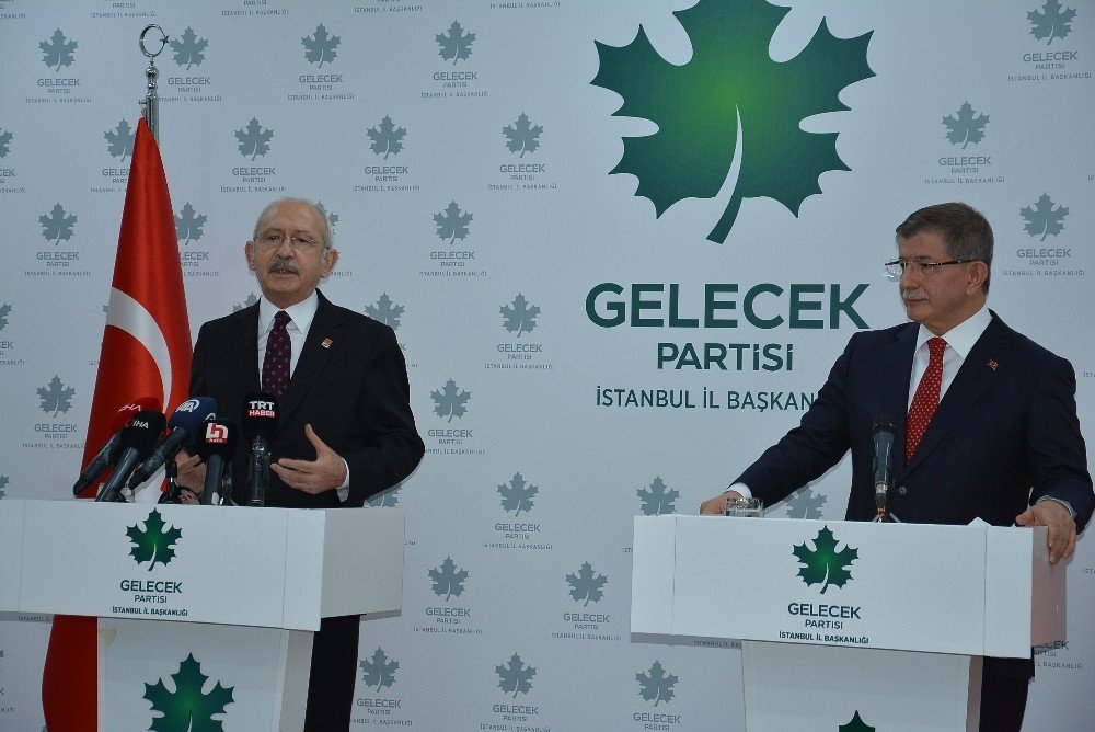 Chp Genel Başkanı Kılıçdaroğlu’ndan Davutoğlu’na Ziyaret