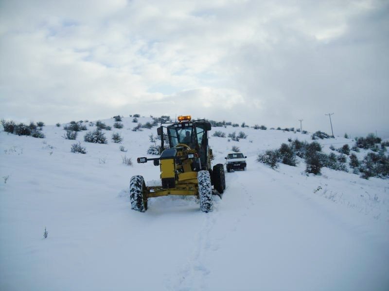Çorum’da 220 Köy Yolu Ulaşıma Kapandı