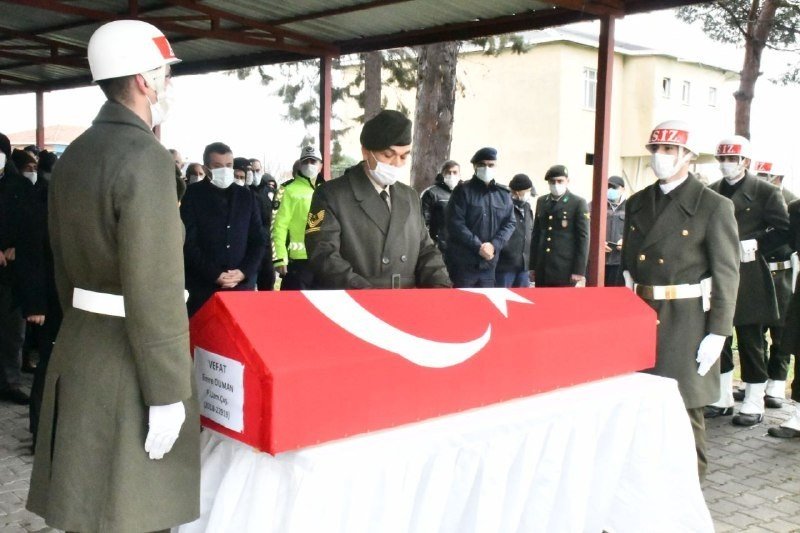 Uzman Çavuş Duman Toprağa Verildi