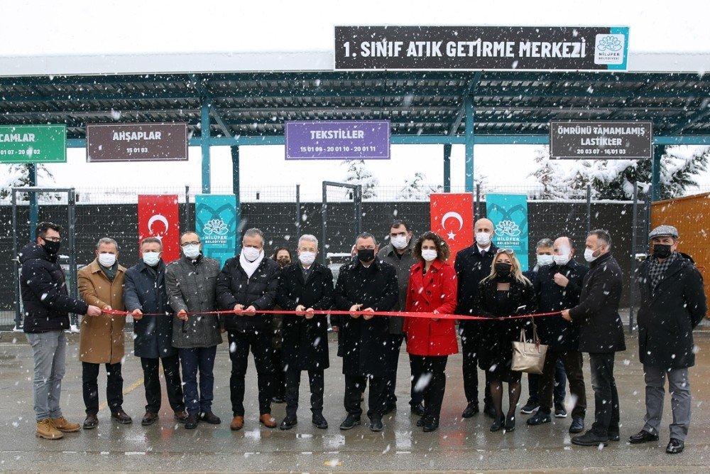 Nilüfer’e Birinci Sınıf "atık Getirme Merkezi"