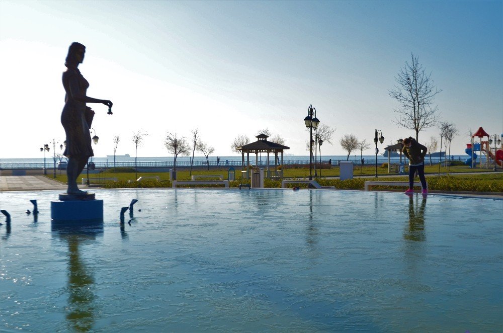Tekirdağ’ı Buz Kesti