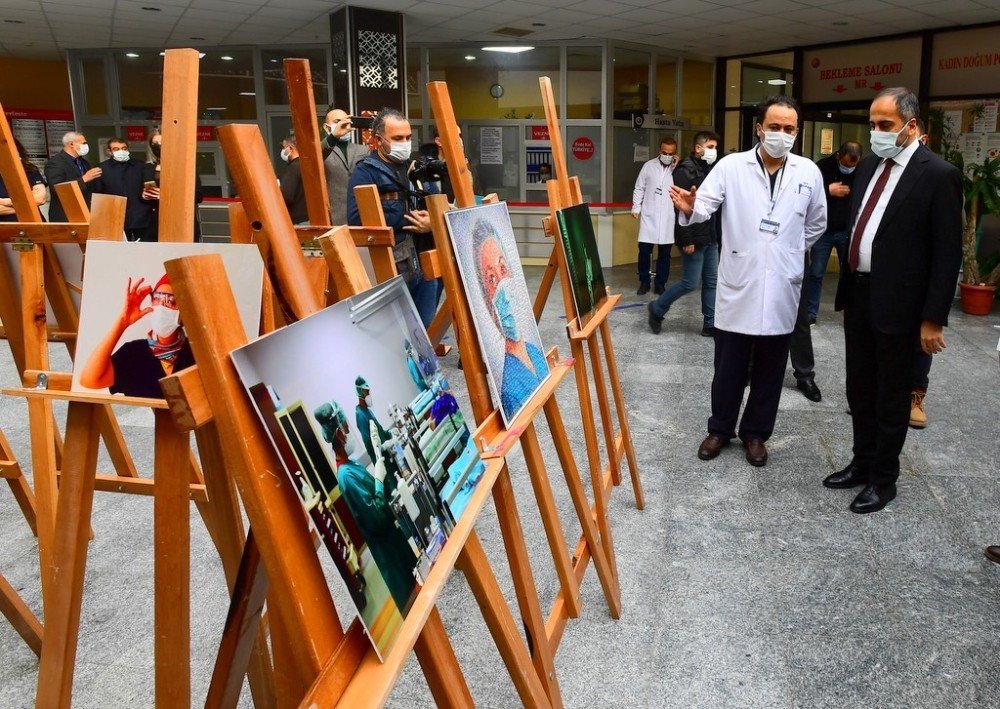 Sağlık Çalışanlarından Korona Virüs Farkındalık Sergisi