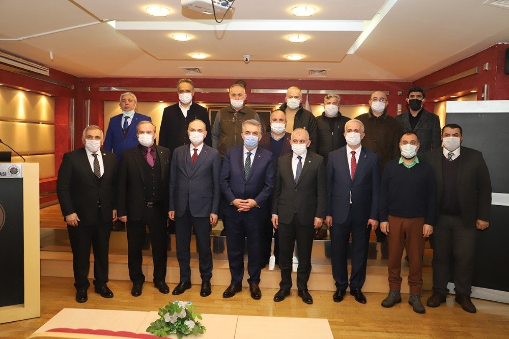 Hayati Yazıcı Düzce Tso’yu Ziyaret Etti