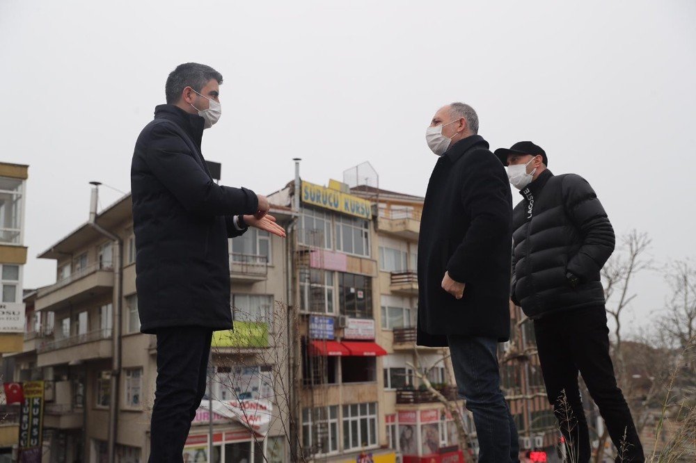 Başkan Gökhan Yüksel’den Proje Alanlarına Çıkarma