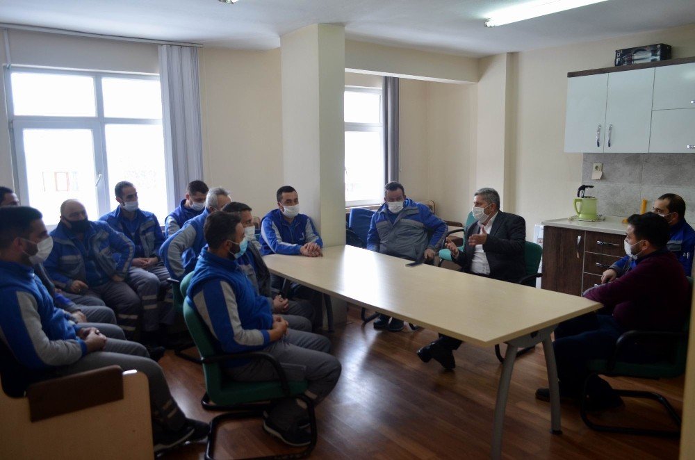 Başkan Özkan Altun Kcetaş Bünyan İşletme Şefliği’ni Ziyaret Etti