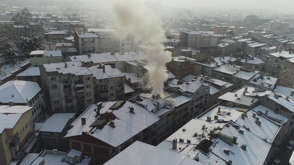 Bursa’da İtfaiye Ekiplerinin Zor Anları