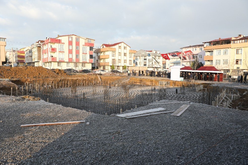 Nenehatun’da Saibe Hatun Camii Temeli Atıldı