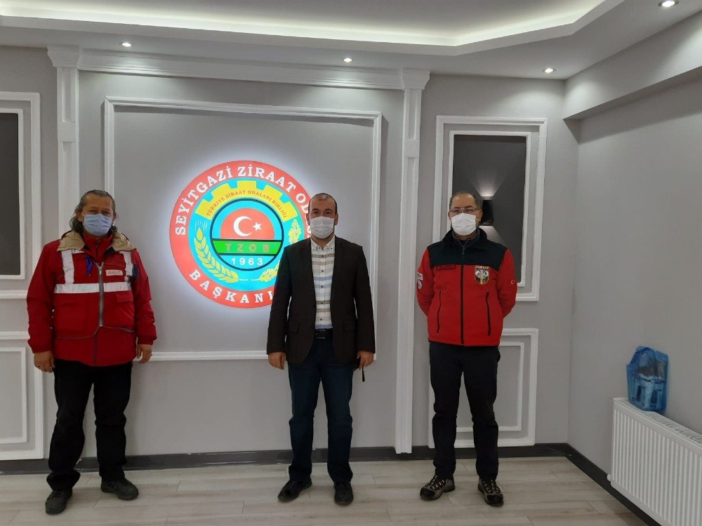 Seyitgazi Ziraat Odası’ndan Akut’a Anlamlı Destek