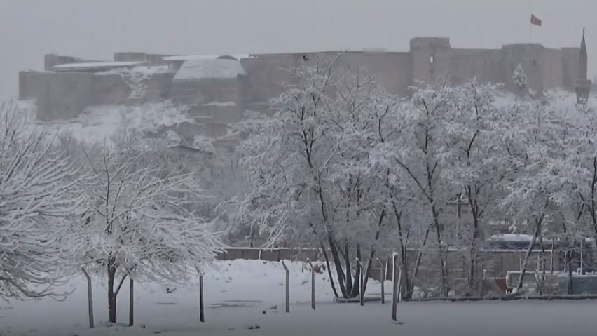 Gaziantep’ten Kar Manzaraları