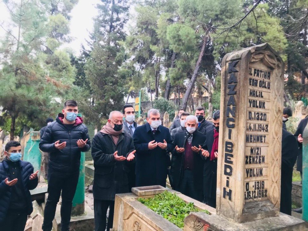 Kazancı Bedih Mezarı Başında Anıldı