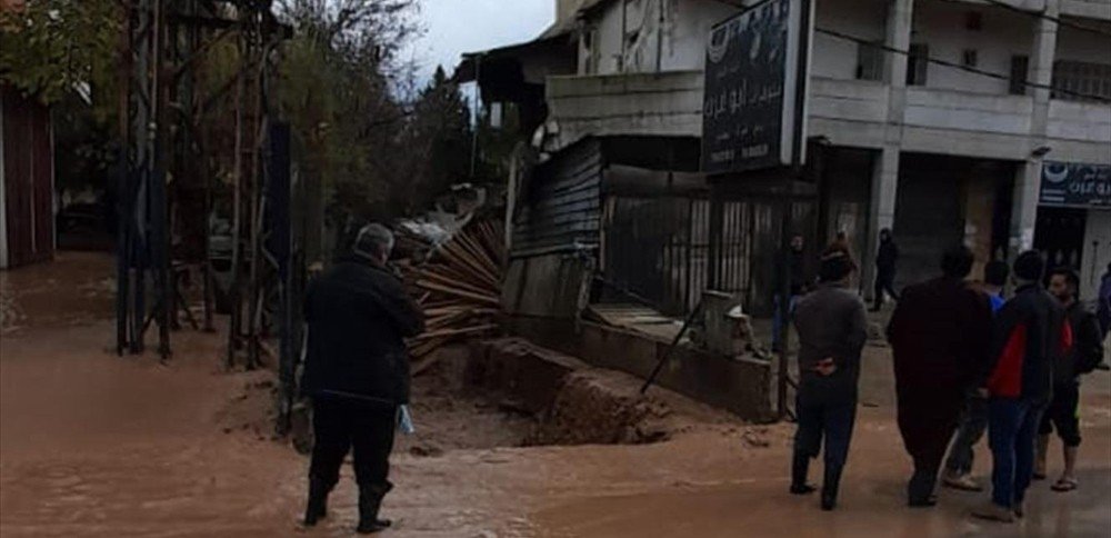 Lübnan’da Sel Felaketi