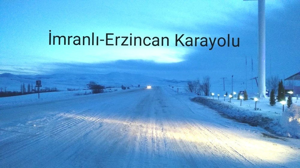 Sürücülere Sosyal Medya Üzerinden Buzlanma Uyarısı