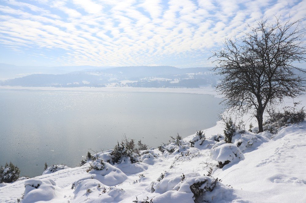 Bolu’da Kar Yağışı Barajları Doldurmaya Başladı