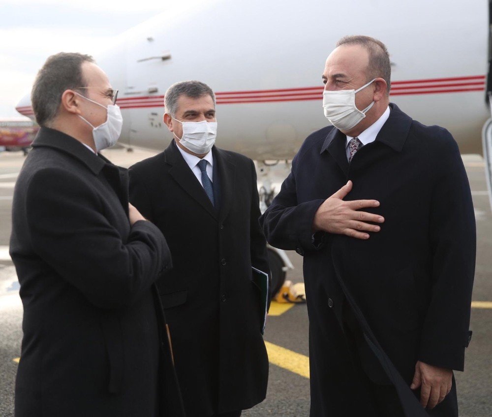 Bakan Çavuşoğlu, Belçika’da