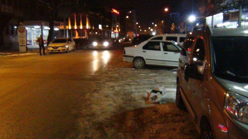 İnegöl’de Hava Buz Kesti