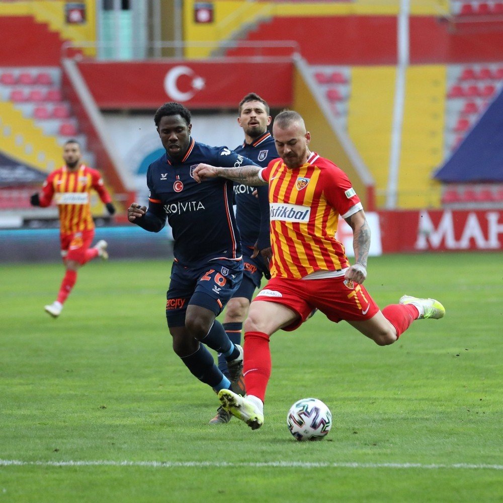 Kayserispor, Ligde 5. Galibiyetini Aldı