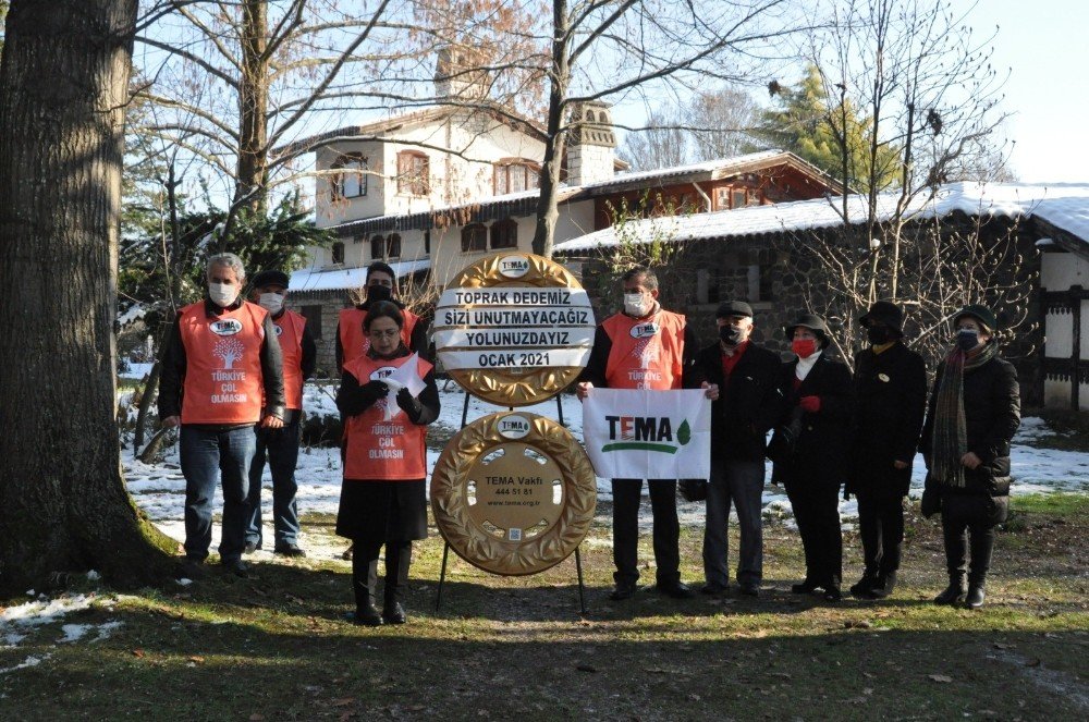 Toprak Dede Kurduğu Arboretumda Anıldı