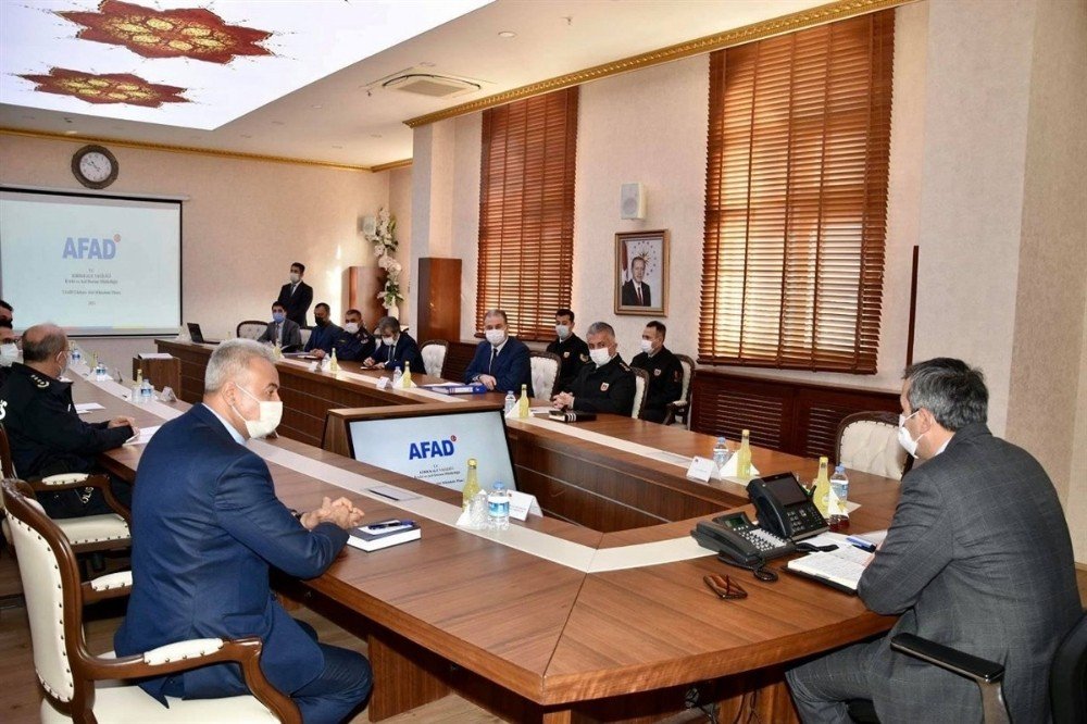 Kırıkkale’nin İl Afet Müdahale Planı Değerlendirildi