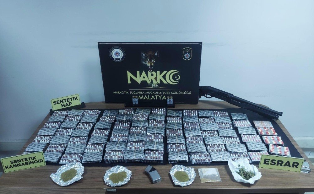 Malatya’da Uyuşturucu Operasyonu: 14 Gözaltı