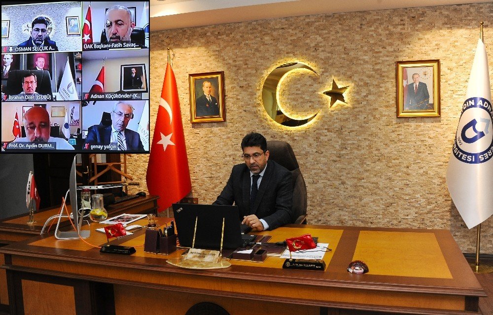 Adü Rektörü Aldemir Üniversitelerarası Kurul Toplantısına Katıldı