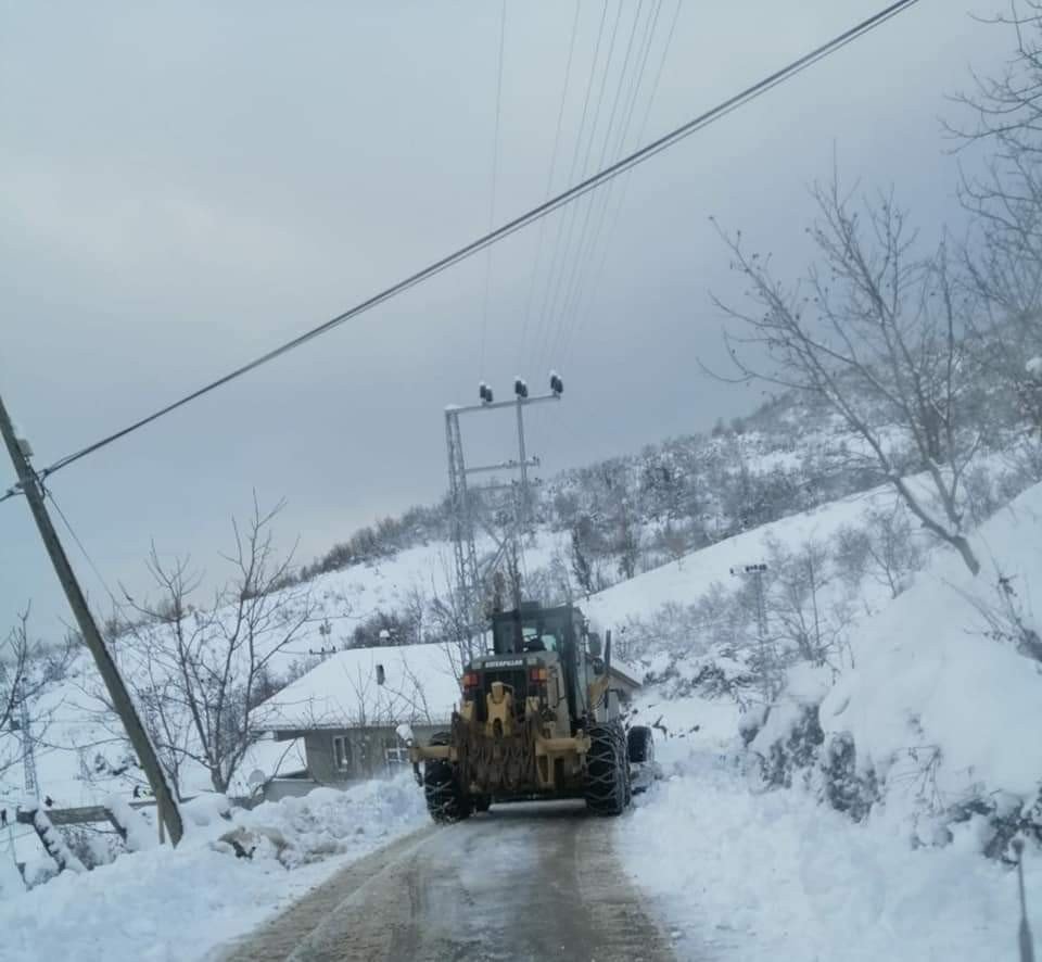 Cide’de Karla Mücadele Çalışmaları Aralıksız Sürüyor
