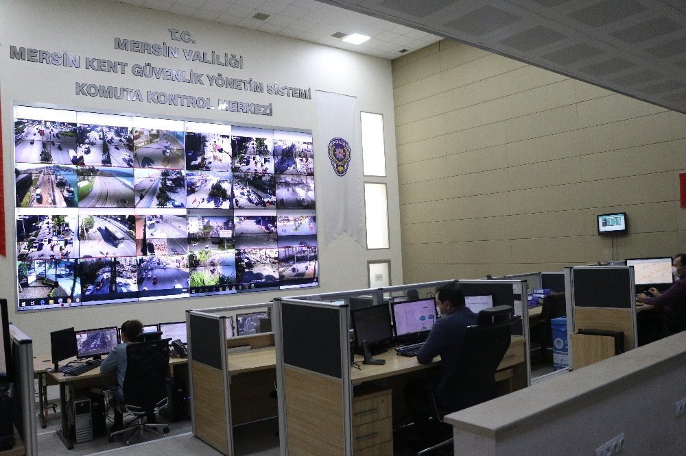 Kameralar Mersin’de Polisin Gözü Kulağı Oldu
