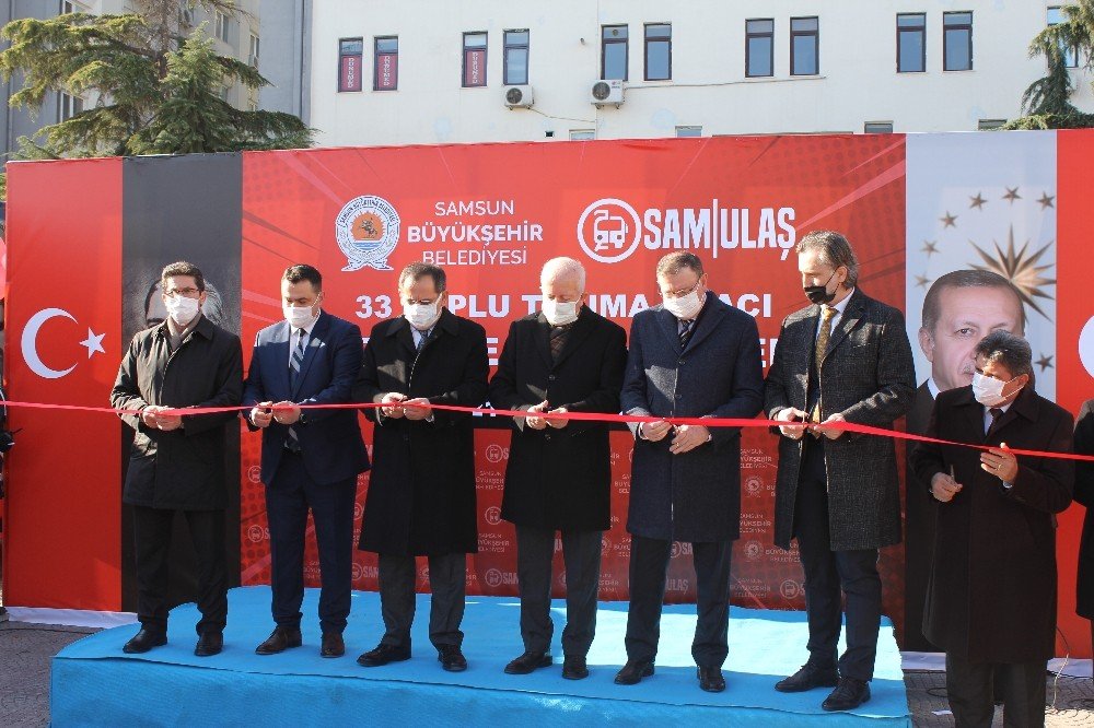Samulaş Filosuna 33 Yeni Otobüs