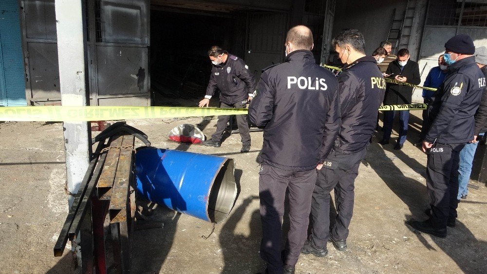 Samsun’da Sanayide Kaynak Yapılan Varil Patladı: 1 Ölü