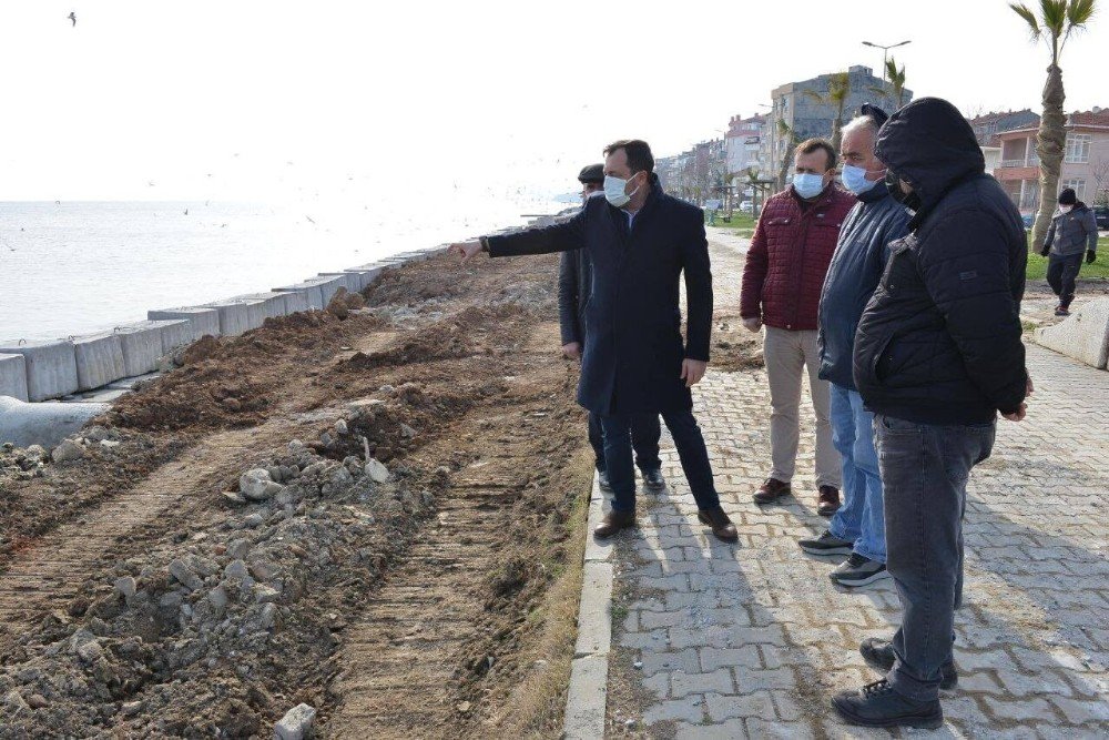 Başkan Yüksel İlçe Genelinde Devam Eden Çalışmaları Denetledi