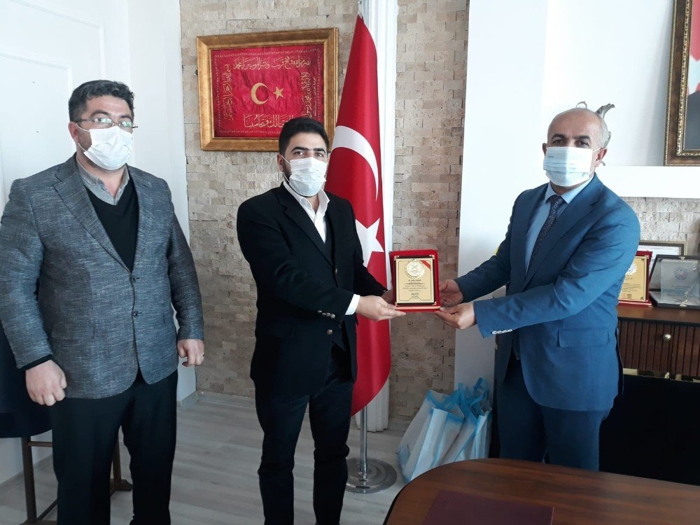 Tügva İl Temsilcisi Deniz’den Başkan Ensari’ye Ziyaret