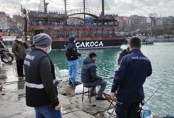 Amatör Balıkçılar Denetlendi