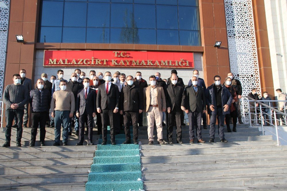 Kaymakam Yalçın’dan Veda Ziyaretleri