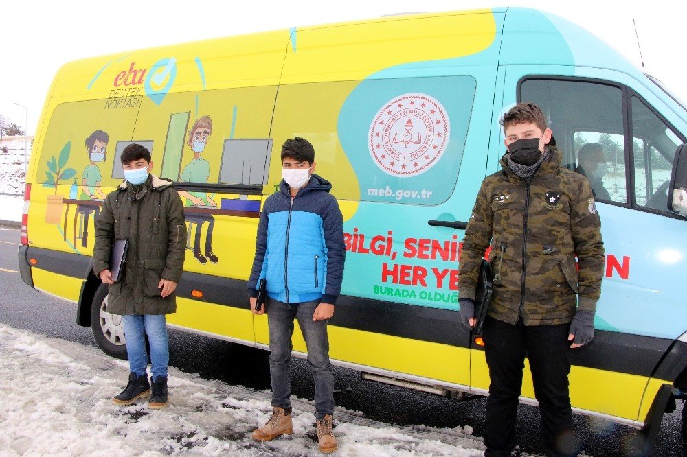 Kayseri’de 3 Eba Aracı Uzaktan Eğitimde Çocukların Sınıfı Oldu