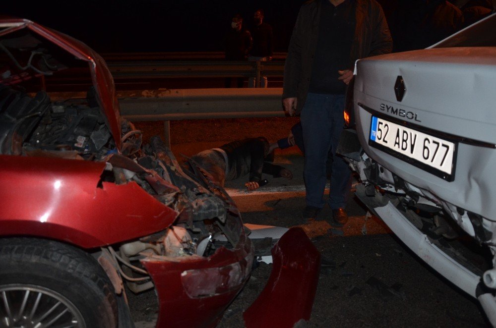 Ordu’da Zincirleme Kaza: 1’i Ağır 4 Yaralı