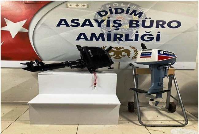 Tekne Motoru Hırsızları Yakalandı